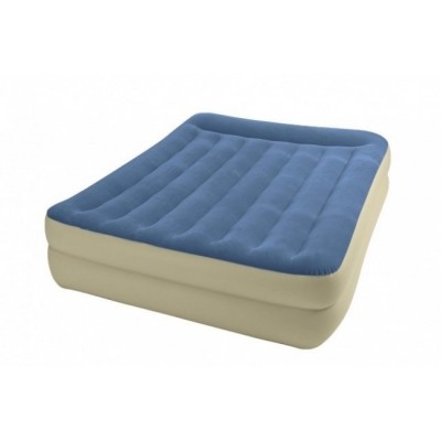 Надувная кровать с насосом Intex 67714 Pillow Rest Raised Bed 203 x 152 x 47 Надувная кровать с насосом Intex 67714 Pillow Rest Raised Bed 203 x 152 x 47