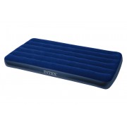 Надувной матрас Intex 68757 King Downy Royal Blue 99х191х22 см