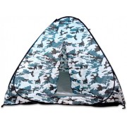 Палатка зимняя автоматическая Dodger B 2.1x2.1x1.5 м (дно на молнии) КМФ