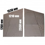 Пол для зимней палатки Следопыт КУБ PREMIUM 5 СТЕН 270x280 см