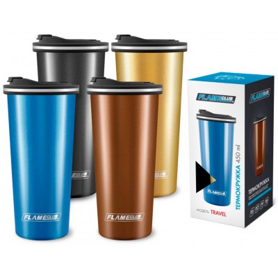 Термокружка FlameClub Travel, 450 мл Термокружка FlameClub Travel, 450 мл