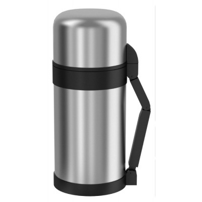 Термос 1 л COMFORTIKA Family 100 c широким горлом ручкой и ремнем Термос 1 л COMFORTIKA Family 100 c широким горлом ручкой и ремнем