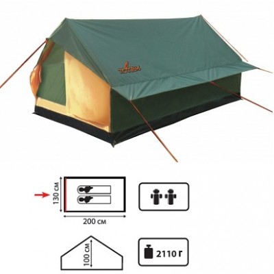 Туристическая палатка TOTEM Bluebird Туристическая палатка TOTEM Bluebird