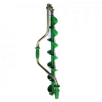 Ледобур металлопластиковый двуручный трехножевой D-125 "Ермаков" Ледобур металлопластиковый двуручный трехножевой D-125 "Ермаков"