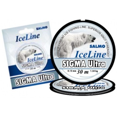 Леска монофильная зимняя Salmo SIGMA ULTRA 30м Леска монофильная зимняя Salmo SIGMA ULTRA 30м