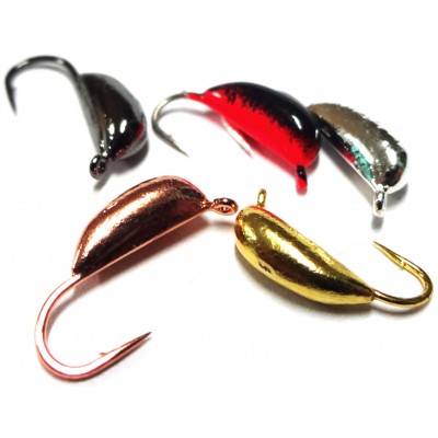 Мормышка вольфрамовая "Банан" с ушком 1.5 мм Мормышка вольфрамовая "Банан" с ушком 1.5 мм