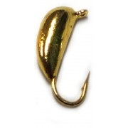 Мормышка вольфрамовая "Банан" с ушком 2.5 мм