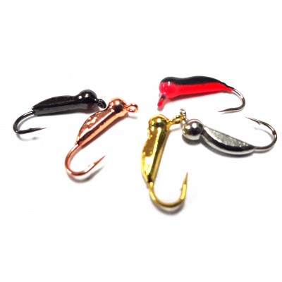 Мормышка вольфрамовая "Супер банан+шар" с ушком 3.0 мм Мормышка вольфрамовая "Супер банан+шар" с ушком 3.0 мм