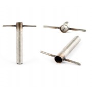 Ввертыш из нержавеющей стали Comfortika для крепления зимней палатки 190x15