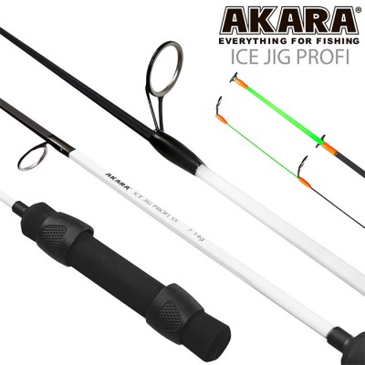 Зимняя удочка Akara Ice Jig Profi тест: 5-14, 56 см Зимняя удочка Akara Ice Jig Profi тест: 5-14, 56 см