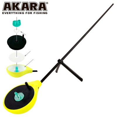 Зимняя удочка Akara Melody RBU-Y тест: 1-7, 24 см Зимняя удочка Akara Melody RBU-Y тест: 1-7, 24 см