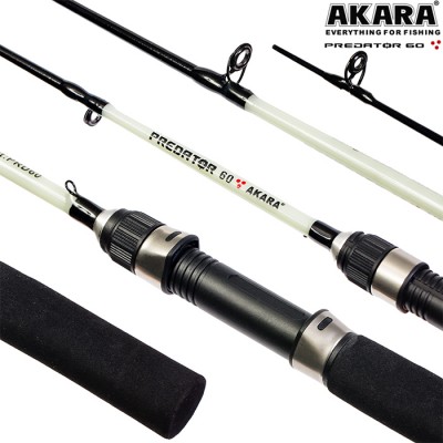 Зимняя удочка Akara Predator тест: 10-45, 61 см Зимняя удочка Akara Predator тест: 10-45, 61 см
