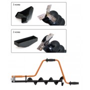 Ледобур Адмиралтейский 3 ножа дюралевая рукоять130 мм