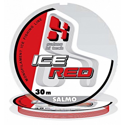 Леска монофильная зимняя Salmo Hi-Tech ICE RED 30м Леска монофильная зимняя Salmo Hi-Tech ICE RED 30м