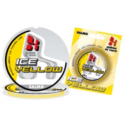 Леска монофильная зимняя Salmo Hi-Tech ICE YELLOW 30м Леска монофильная зимняя Salmo Hi-Tech ICE YELLOW 30м
