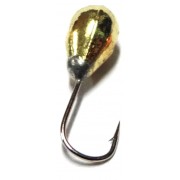 Мормышка вольфрамовая "Капля" с отверстием 4.0 мм