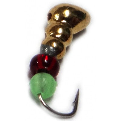 Мормышка вольфрамовая "Муравей" с бисером и отверстием 2.5 мм Мормышка вольфрамовая "Муравей" с бисером и отверстием 2.5 мм