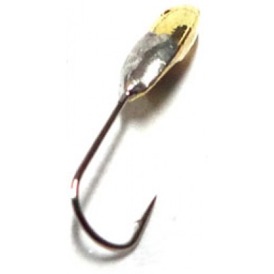 Мормышка вольфрамовая "Овсинка" с отверстием 2.5 мм Мормышка вольфрамовая "Овсинка" с отверстием 2.5 мм