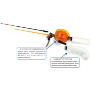 Удочка зимняя ПИРС 70 ПК