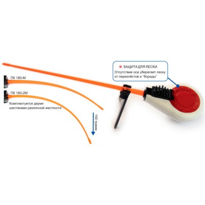 Удочка зимняя ПИРС "Безосевая Балалайка" Удочка зимняя ПИРС "Безосевая Балалайка"