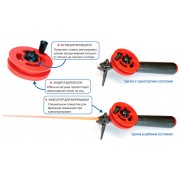 Удочка зимняя ПИРС "МОС-1"