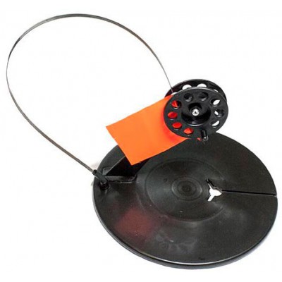 Жерлица зимняя Три Кита с угловой стойкой неоснащенная с катушкой 60 мм Жерлица зимняя Три Кита с угловой стойкой неоснащенная с катушкой 60 мм