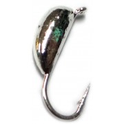 Мормышка вольфрамовая "Банан" с ушком 2.5 мм