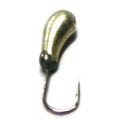 Мормышка вольфрамовая "Чесночинка" с отверстием 2.5 мм Мормышка вольфрамовая "Чесночинка" с отверстием 2.5 мм