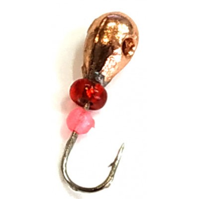 Мормышка вольфрамовая "Капля" с бисером и отверстием 3.0 мм Мормышка вольфрамовая "Капля" с бисером и отверстием 3.0 мм