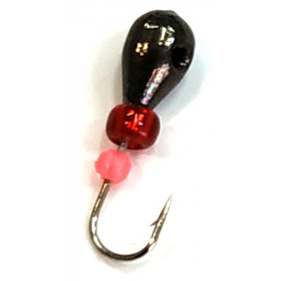 Мормышка вольфрамовая "Капля" с бисером и отверстием 3.0 мм Мормышка вольфрамовая "Капля" с бисером и отверстием 3.0 мм