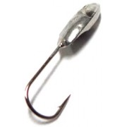 Мормышка вольфрамовая "Овсинка" с отверстием 2.5 мм