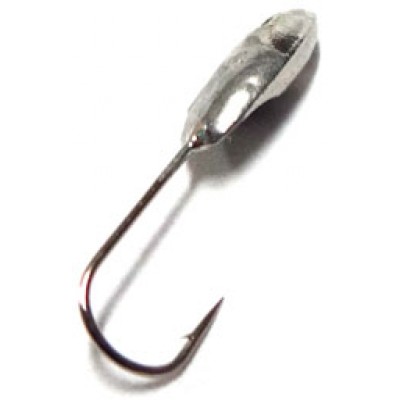 Мормышка вольфрамовая "Овсинка" с отверстием 2.5 мм Мормышка вольфрамовая "Овсинка" с отверстием 2.5 мм