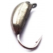 Мормышка вольфрамовая "Банан" с ушком 1.5 мм