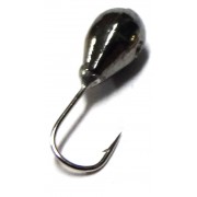 Мормышка вольфрамовая "Капля" с отверстием 4.0 мм