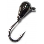 Мормышка вольфрамовая "Капля" с ушком 4.0 мм