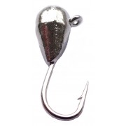 Мормышка вольфрамовая "Капля" с ушком 3.0 мм