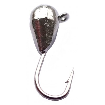 Мормышка вольфрамовая "Капля" с ушком 4.0 мм Мормышка вольфрамовая "Капля" с ушком 4.0 мм