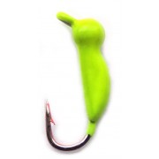 Мормышка вольфрамовая "Супер банан+шар" с ушком 3.0 мм