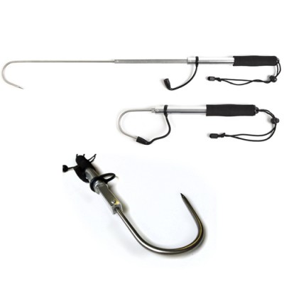 Багор рыболовный телескопический 3-коленный Salmo Ice Gaft 90см Багор рыболовный телескопический 3-коленный Salmo Ice Gaft 90см