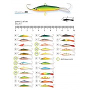 Балансир AKARA Pro 28 (неоснащённый тройником). 25 г