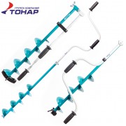 Ледобур "Барнаульский" двуручный Тонар ЛР-150Д