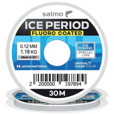 Леска монофильная Salmo Ice Period FLUORO COATED 30 м Леска монофильная Salmo Ice Period FLUORO COATED 30 м