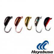 Мормышка вольфрамовая "Банан" с ушком 2.5 мм