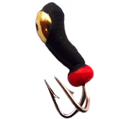 Мормышка вольфрамовая "Коза" перевертыш с коронкой и отверстием 2.0 мм Мормышка вольфрамовая "Коза" перевертыш с коронкой и отверстием 2.0 мм