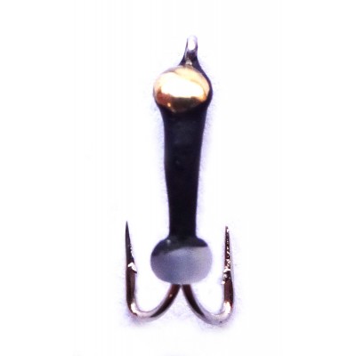 Мормышка вольфрамовая "Коза" с коронкой и ушком 1.5 мм Мормышка вольфрамовая "Коза" с коронкой и ушком 1.5 мм