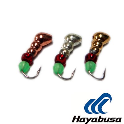 Мормышка вольфрамовая "Муравей" с бисером и отверстием 2.5 мм Мормышка вольфрамовая "Муравей" с бисером и отверстием 2.5 мм