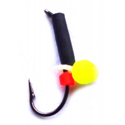 Мормышка вольфрамовая "Столбик" с бусиной "Неон" и ушком 1.5 мм Мормышка вольфрамовая "Столбик" с бусиной "Неон" и ушком 1.5 мм