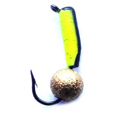 Мормышка вольфрамовая "Столбик" с бусиной "Звездная пыль" и ушком 2.0 мм Мормышка вольфрамовая "Столбик" с бусиной "Звездная пыль" и ушком 2.0 мм