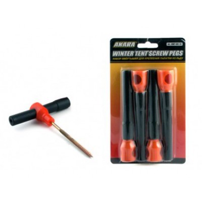 Набор ввертышей Akara для крепления палатки 4 шт Набор ввертышей Akara для крепления палатки 4 шт